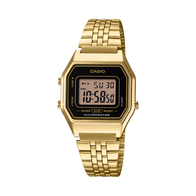 RELOJ CASIO LA680WEGA-1ER UNISEX 33.5 × 28.6 × 8.6MM